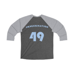 Unisex Classic Front-&-Back Tri-Blend 34 Jersey Tee