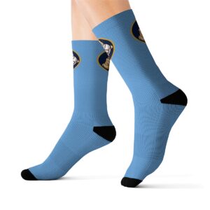 Icon Baby Blue Socks
